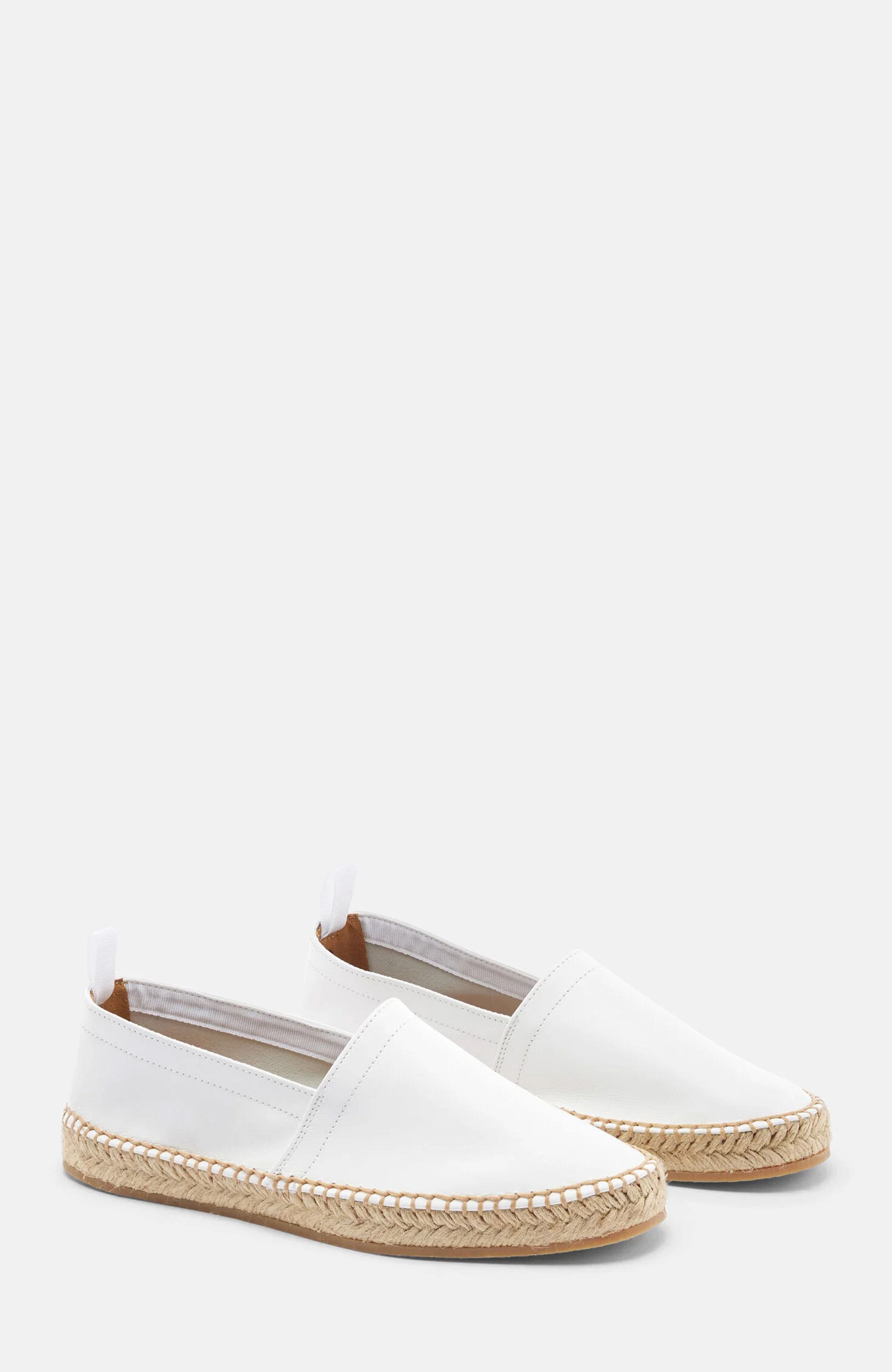 Lola Espadrilles, Main, color, White - Calf