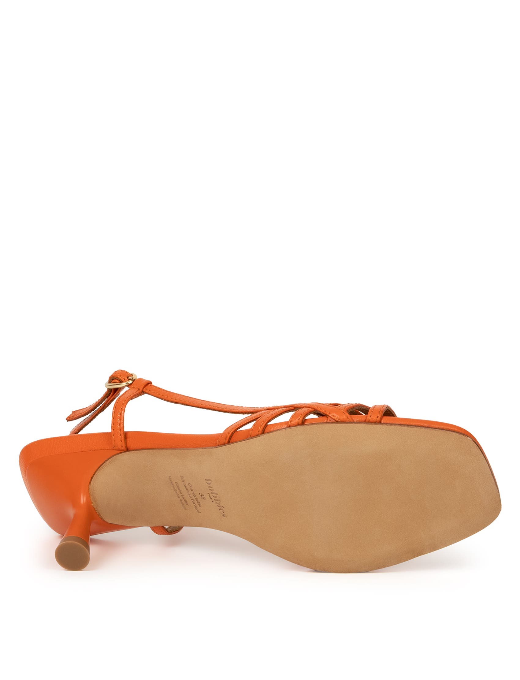 Ève Heeled Sandals, Alternate, color, Sunrise