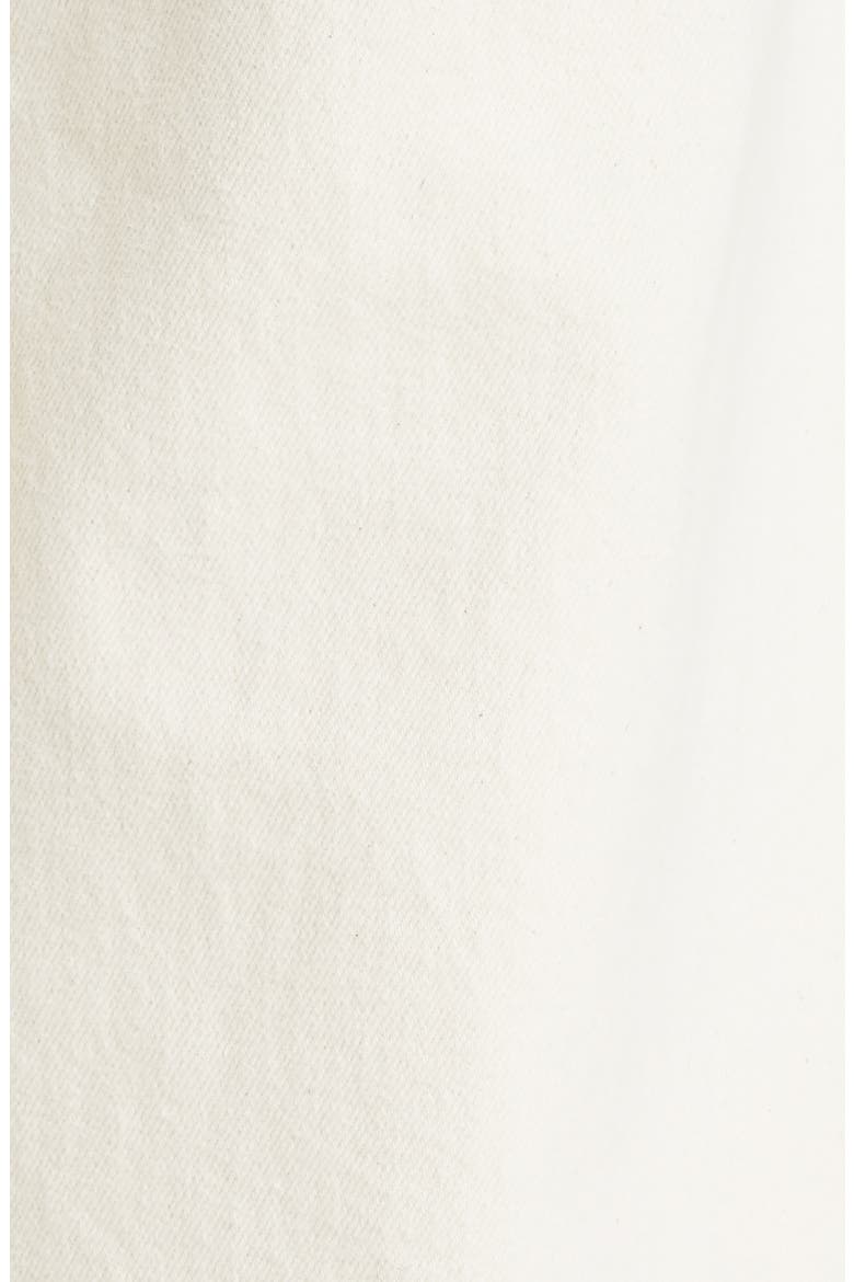 The Seafair Crop Raw Hem Wide Leg Jeans, Alternate, color, STONE