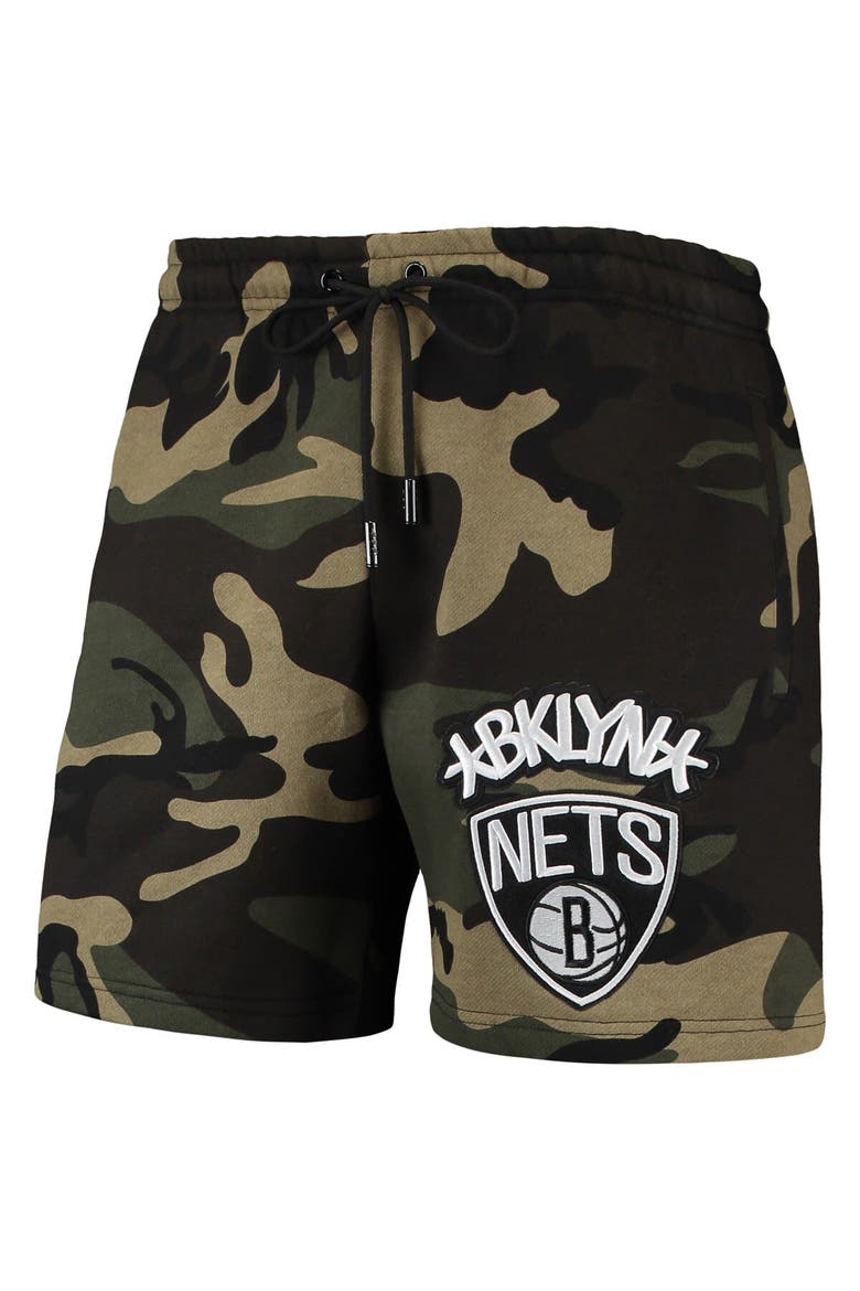 Men's Pro Standard Camo Brooklyn Nets Team Shorts, Alternate, color, Camo