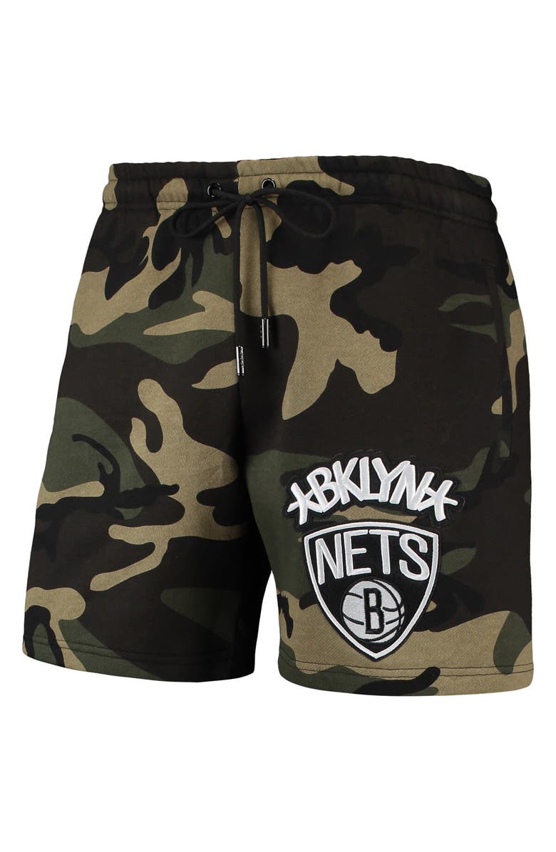 PRO STANDARD Men's Pro Standard Camo Brooklyn Nets Team Shorts, Alternate, color, Camo