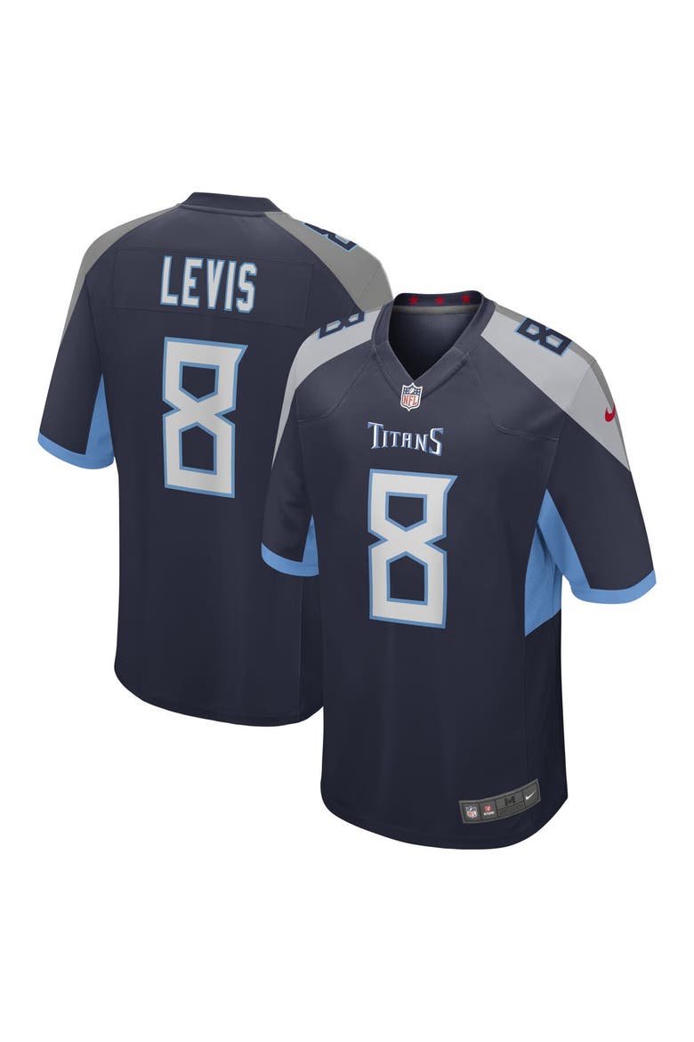 Men's Nike Will Levis Navy Tennessee Titans  Game Jersey, Alternate, color, Navy
