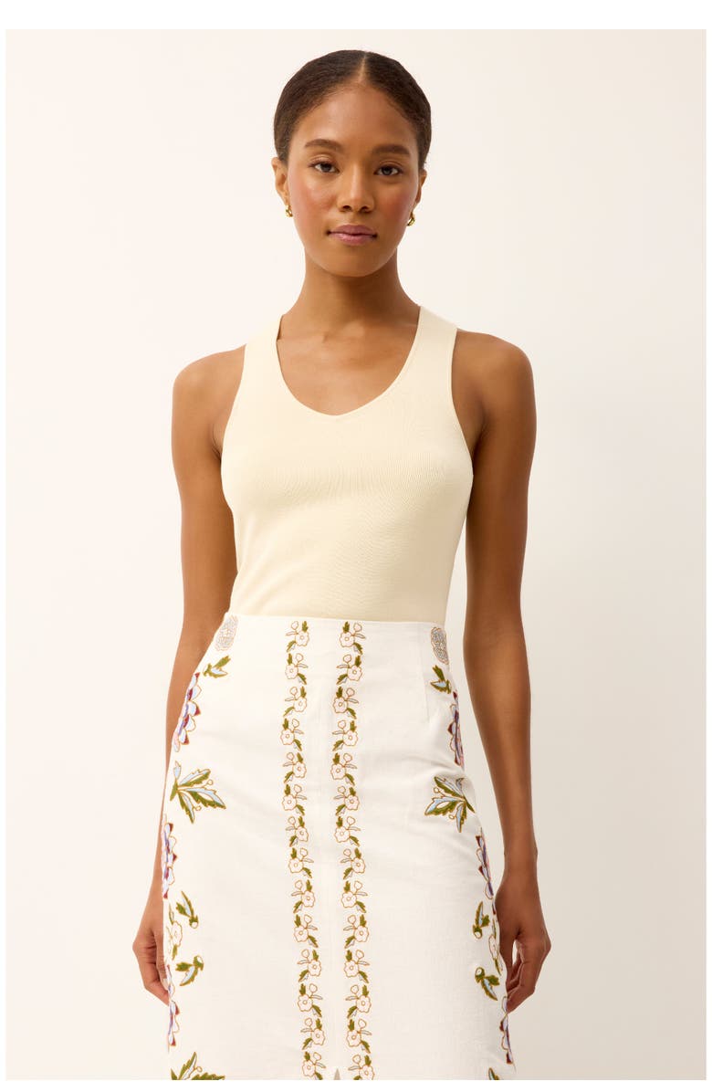 Marie Oliver Miranda Tank, Main, color, Macadamia