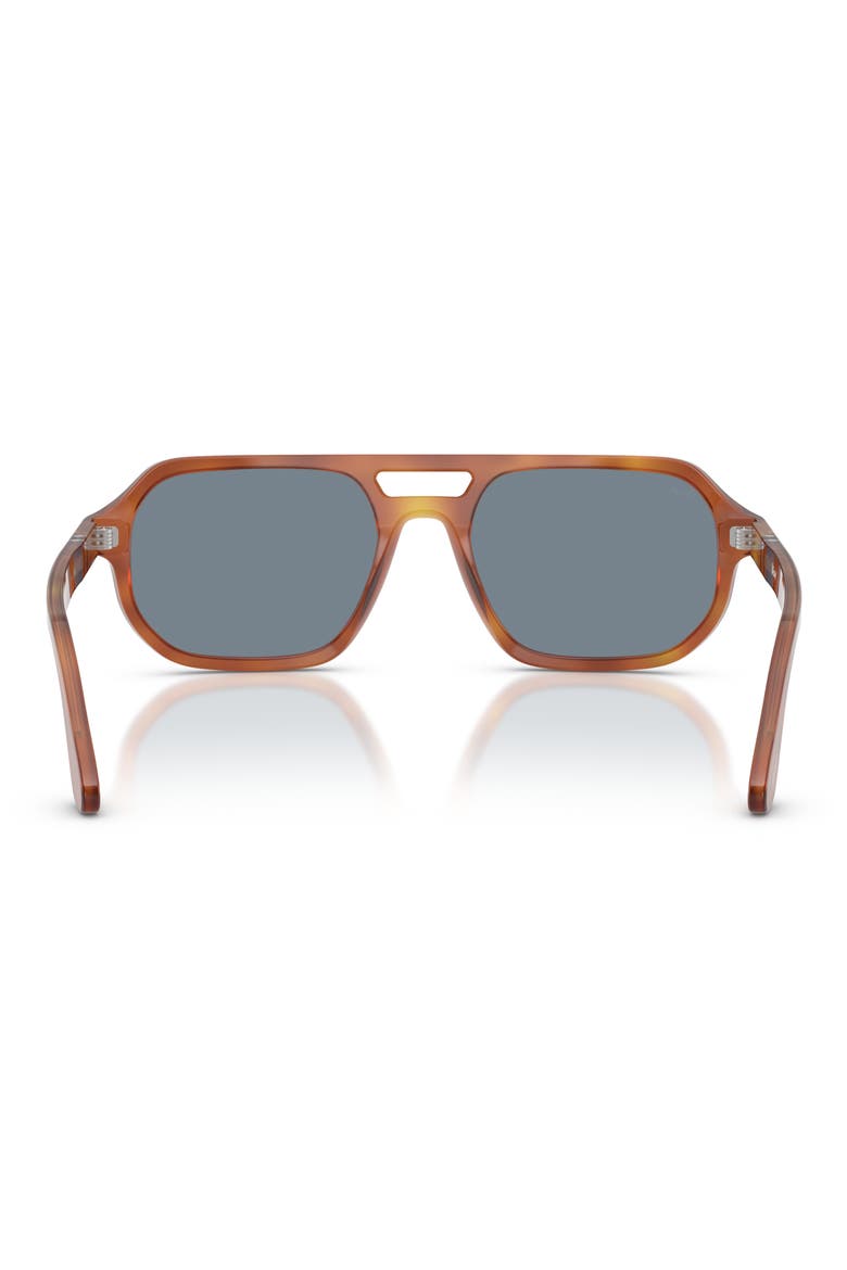 59mm Guido Pillow Sunglasses, Alternate, color, TERRA DI SIENA / LIGHT BLUE