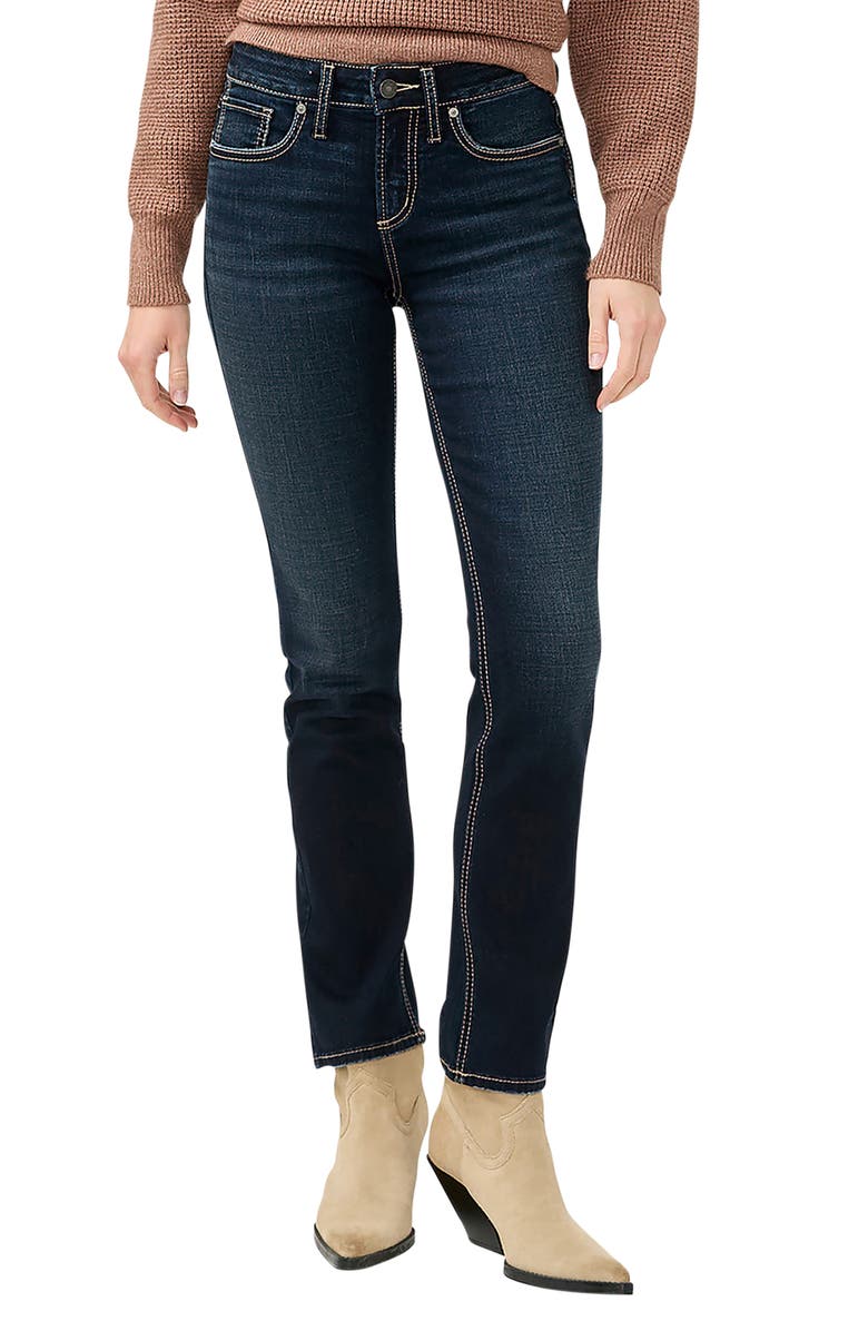 Silver Jeans Co. Suki Skinny Jeans, Main, color, Aurora