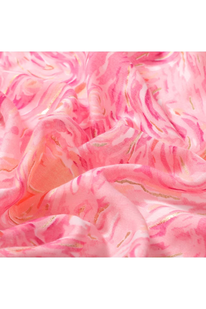 The Blossom Scarf, Alternate, color, Pink