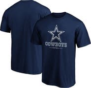 FANATICS Men's Fanatics Branded Navy Dallas Cowboys Team Lockup T-Shirt