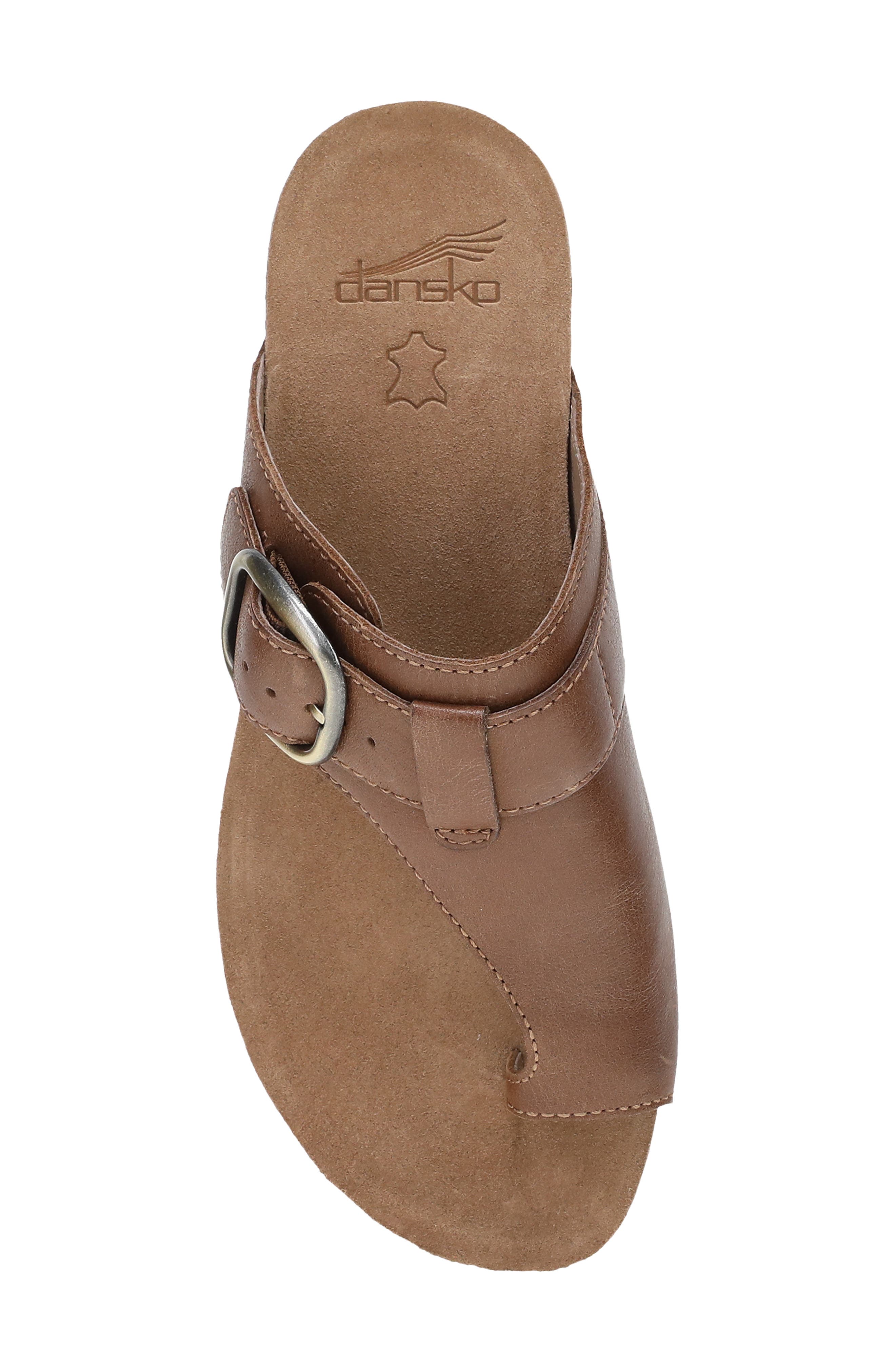 Dansko Rylee Sandal, Alternate, color, Brown