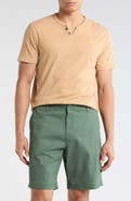Lucky Brand Stretch Cotton Sateen Chino Shorts