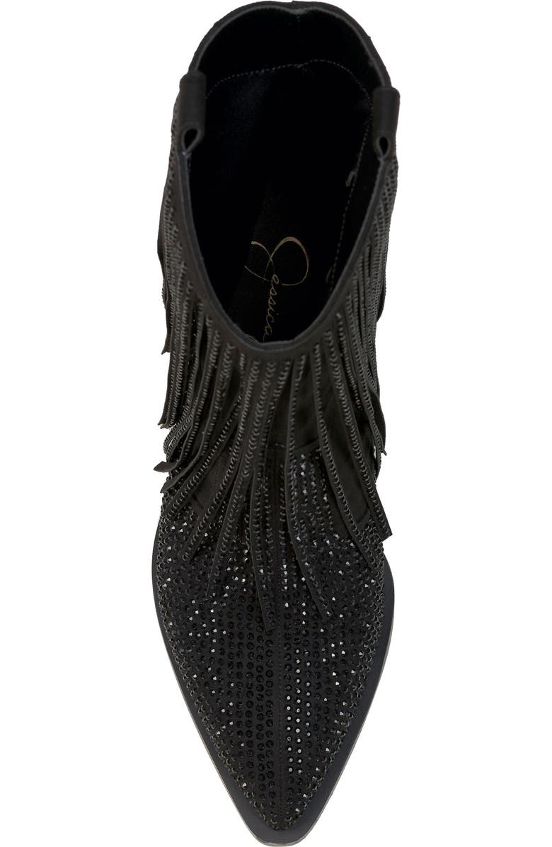 Jessica Simpson Paredisa Fringe Western Boot, Alternate, color,