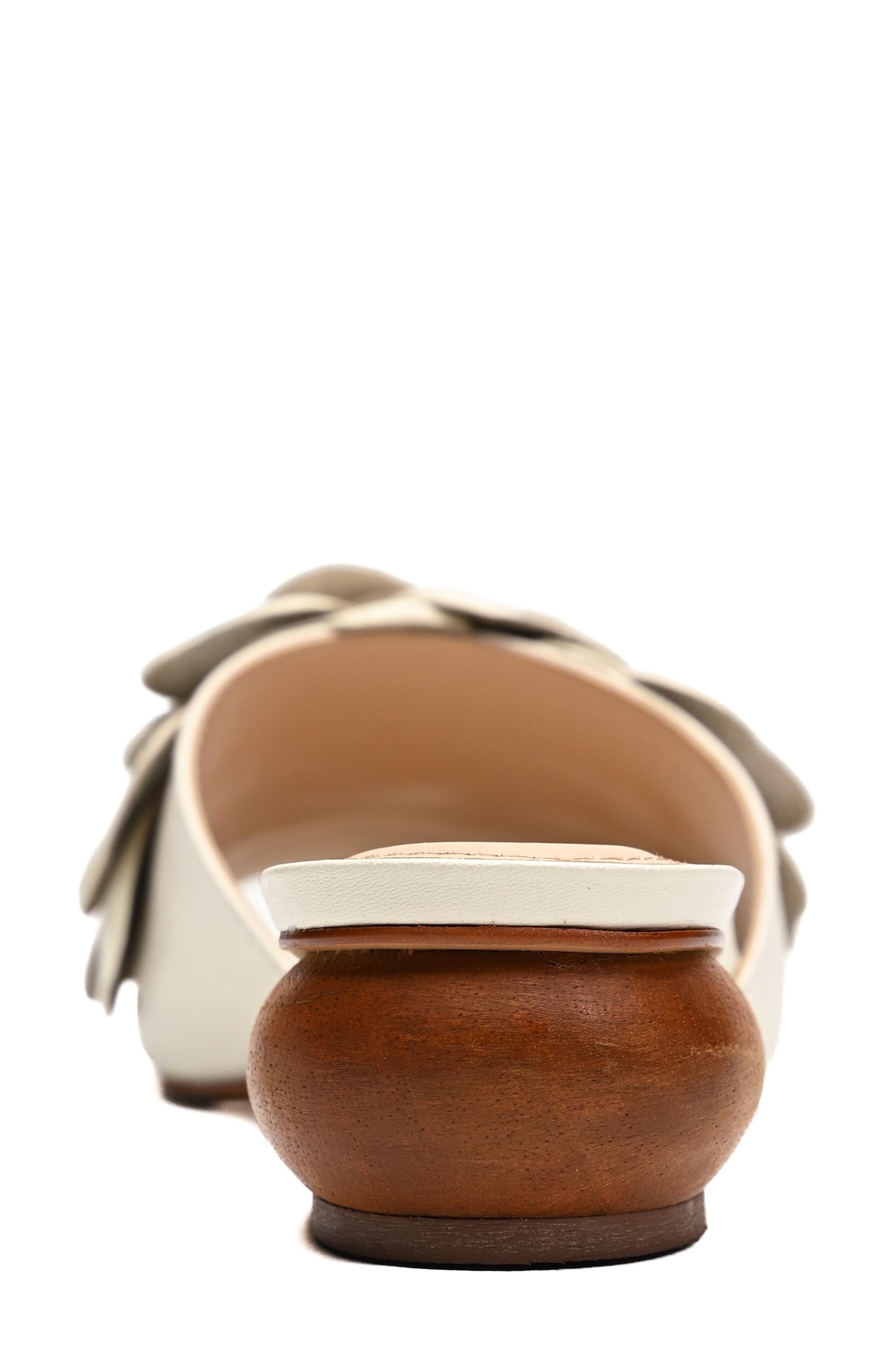 Rose Floral Slide Sandal, Alternate, color, BEIGE