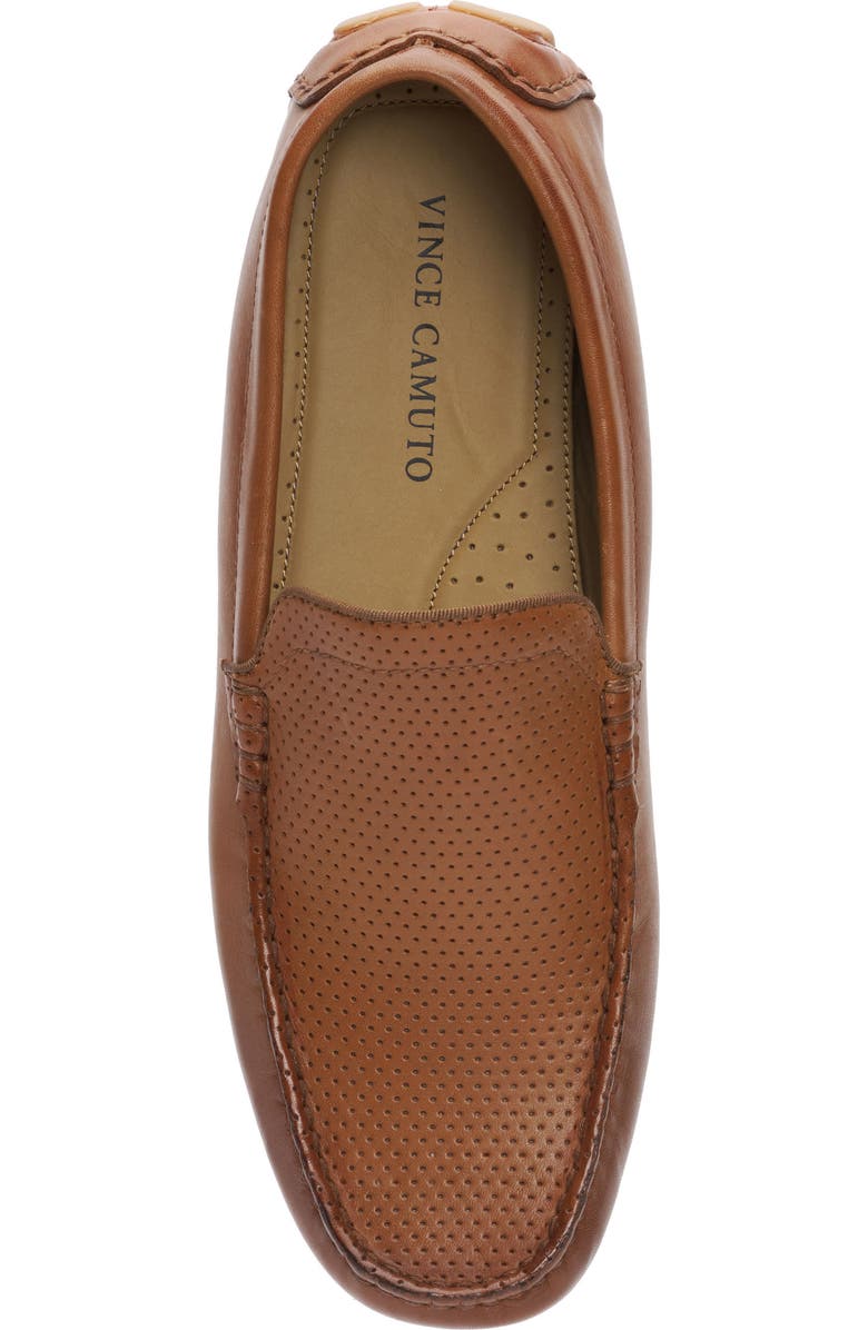 Vince Camuto Eadric Leather Loafer, Alternate, color, Dkbrown 02