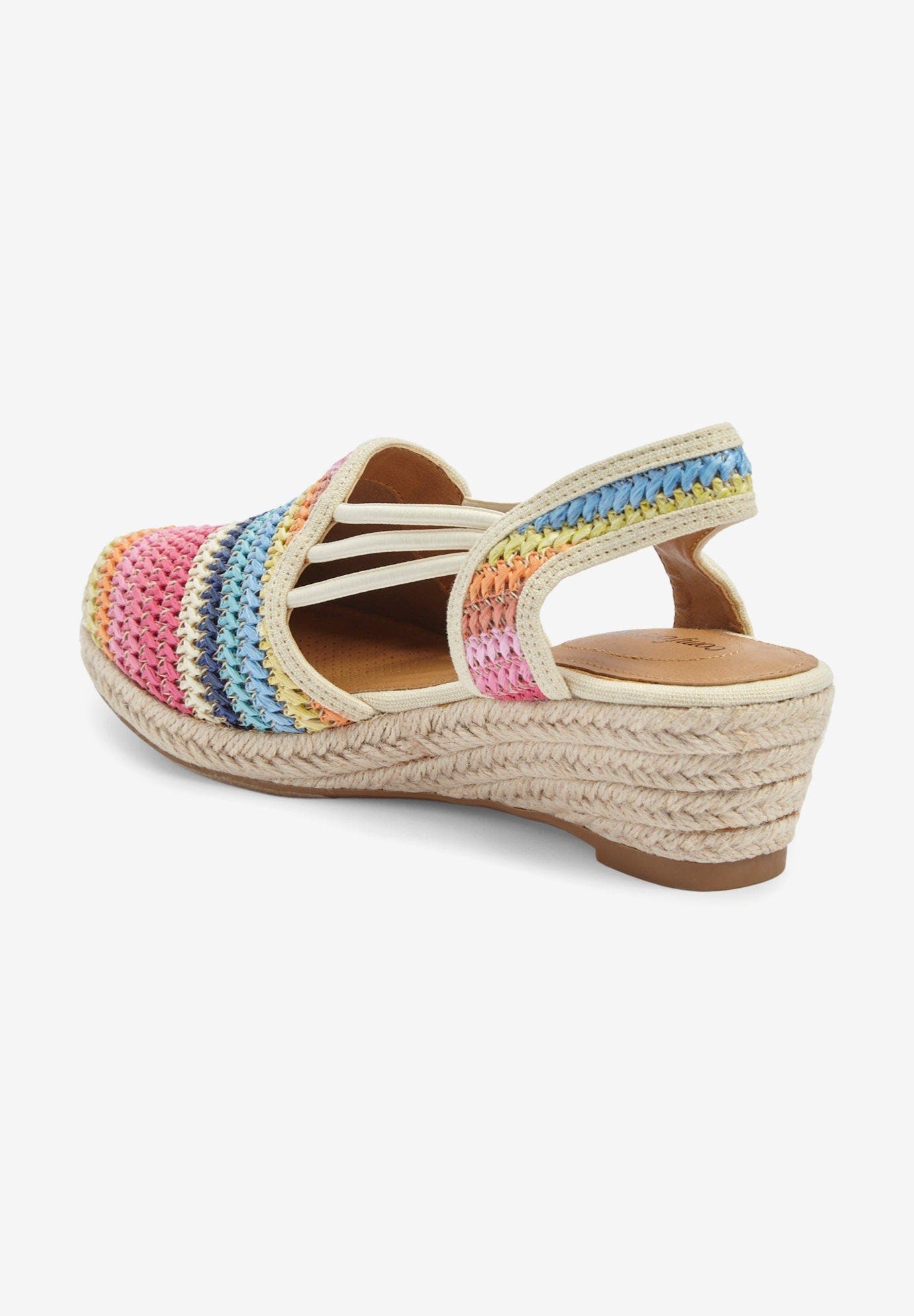 The Clea Espadrille, Alternate, color, BRIGHT MULTI
