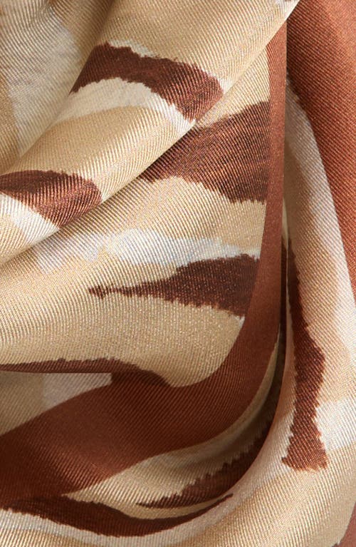NORDSTROM NORDSTROM PRINT SILK SQUARE SCARF