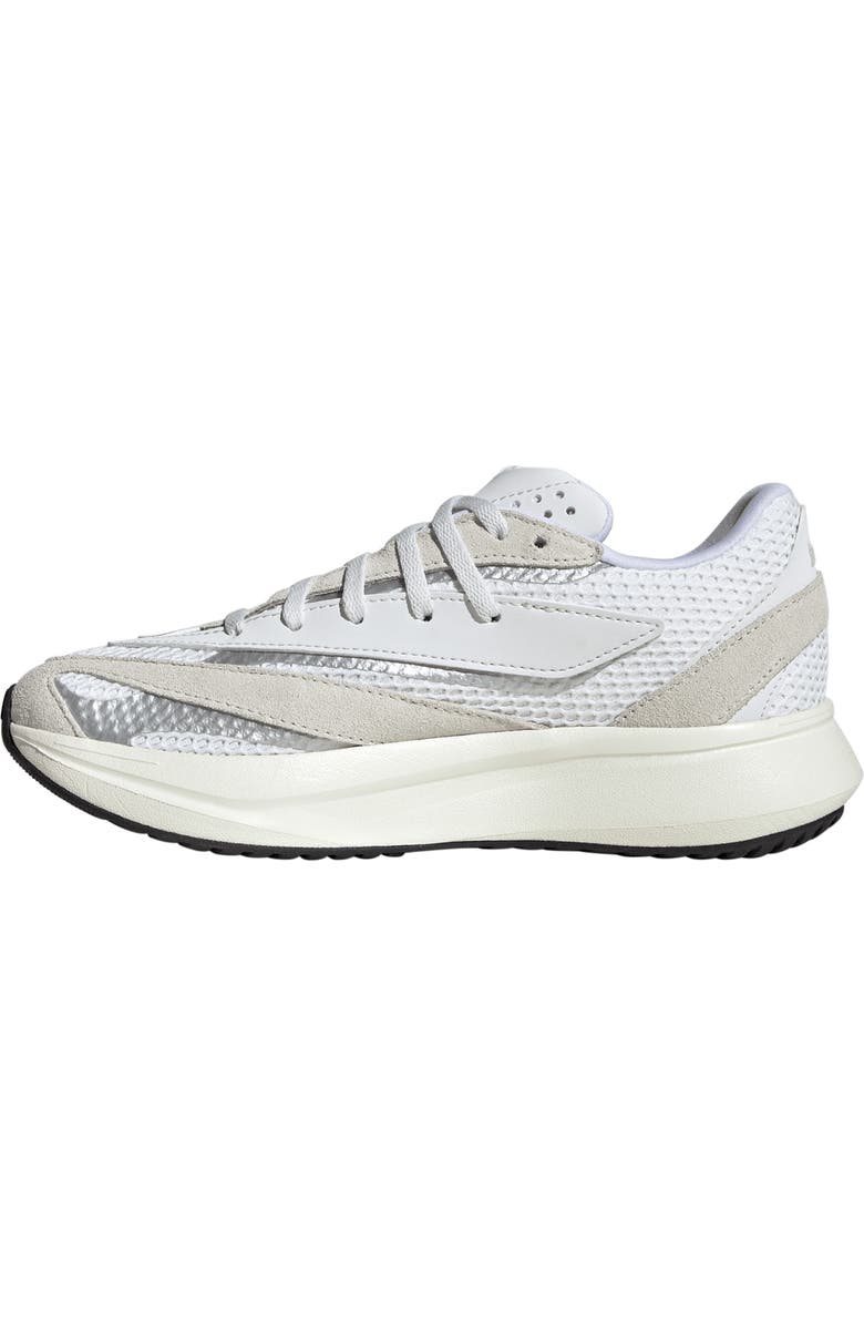 adidas Kids' Lightblaze Sneaker, Alternate, color, Crystal White/ White/ Silver