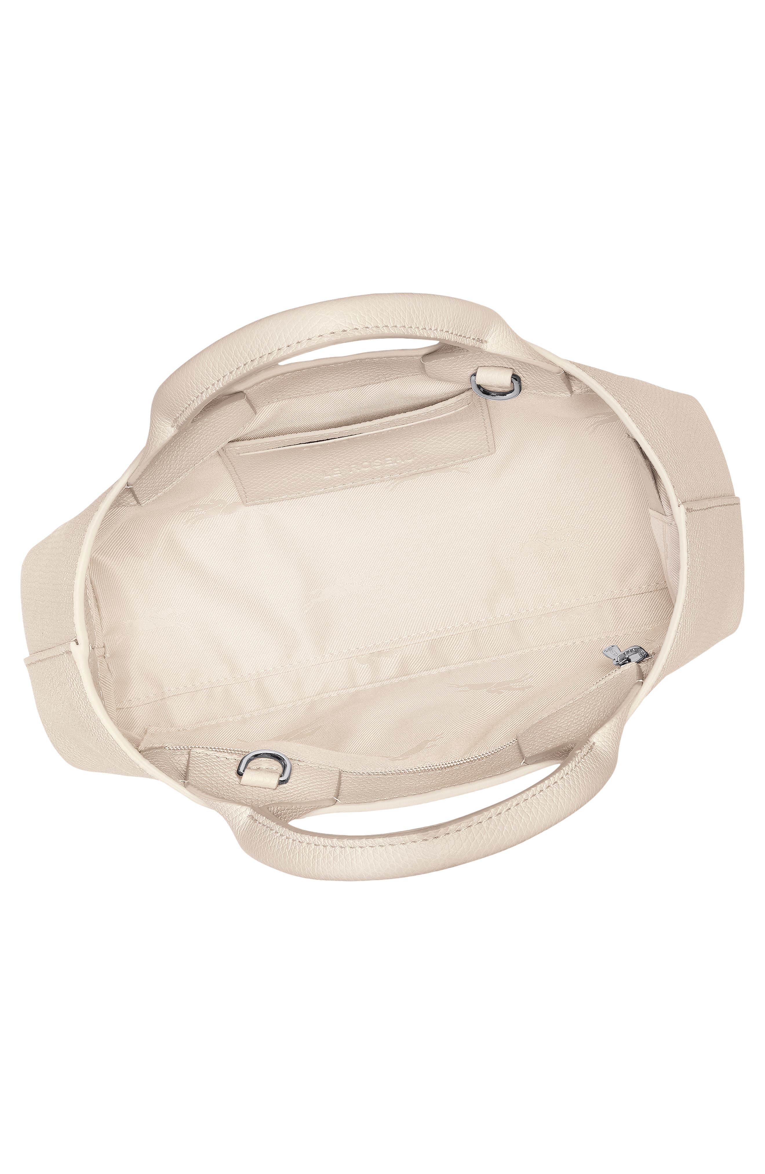 Le Roseau Leather Shoulder Bag, Alternate, color, PAPER