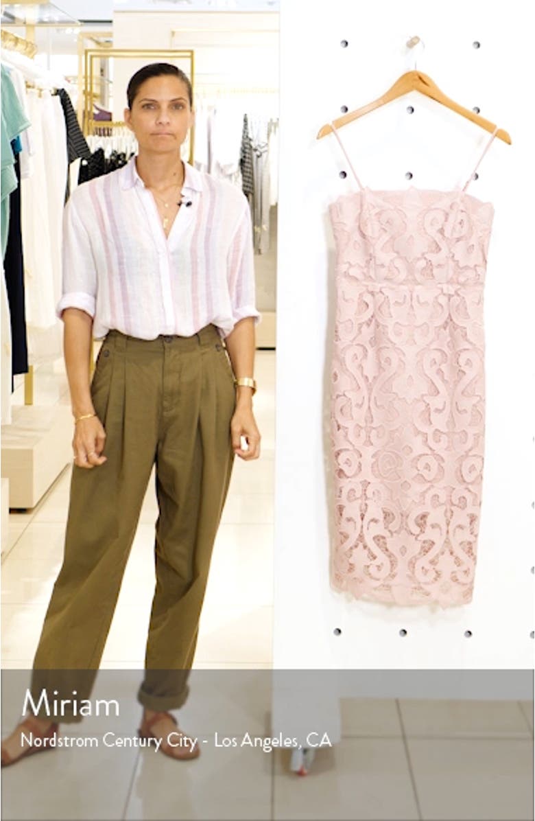 Lina Lace Cocktail Dress, sales video thumbnail