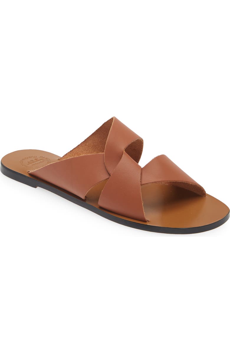 ATP ATELIER Allai Sandal, Main, color, Brandy