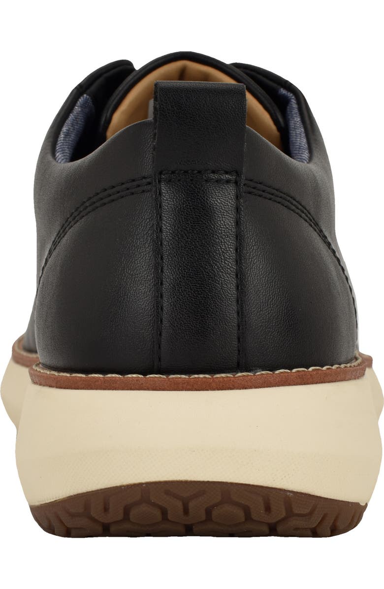 Tommy Hilfiger Fader Faux Leather Cap Toe Derby, Alternate, color, Black