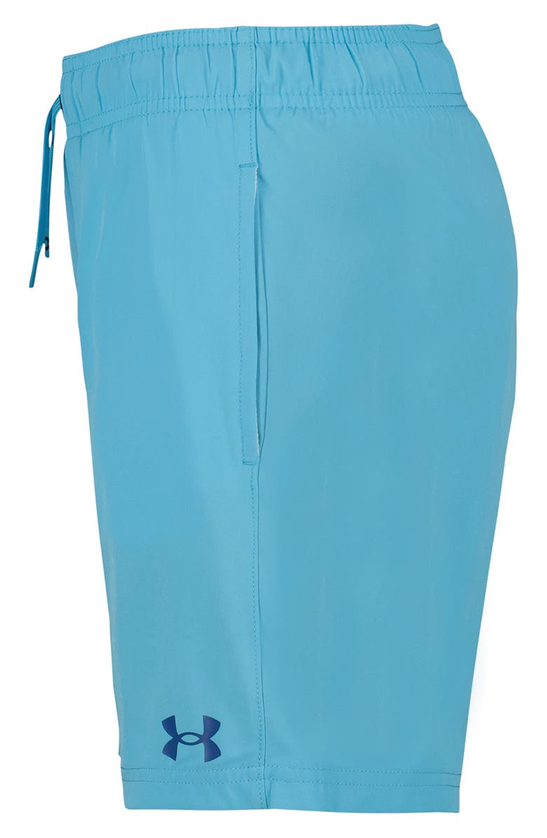 Under Armour Kids' Compression Volley Swim Trunks, Alternate, color, Fresco Blue