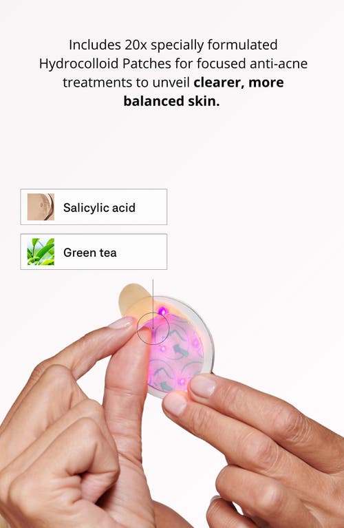 Omnilux Blemish Eraser Hydrocolloid Refill Patches In Transparent