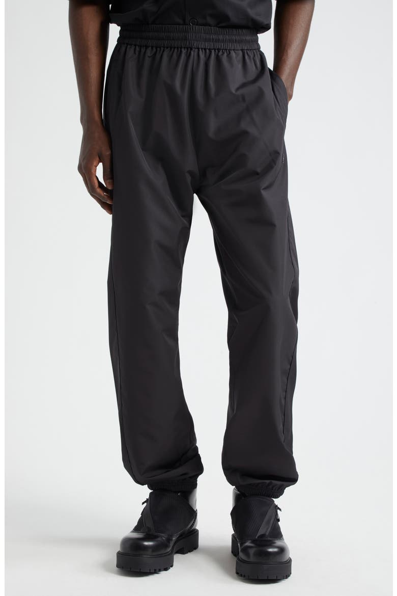 Casual Track Pants, Main, color, BLACK