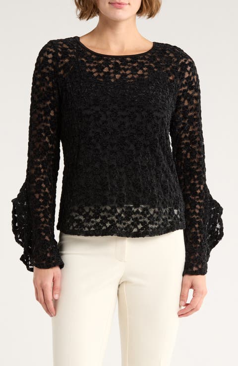 Velvet Lace Top