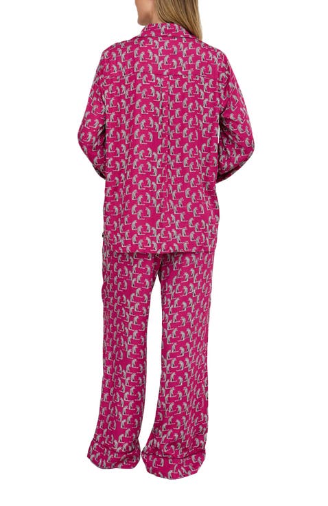 Evie Long Sleeve Print Pajama Set