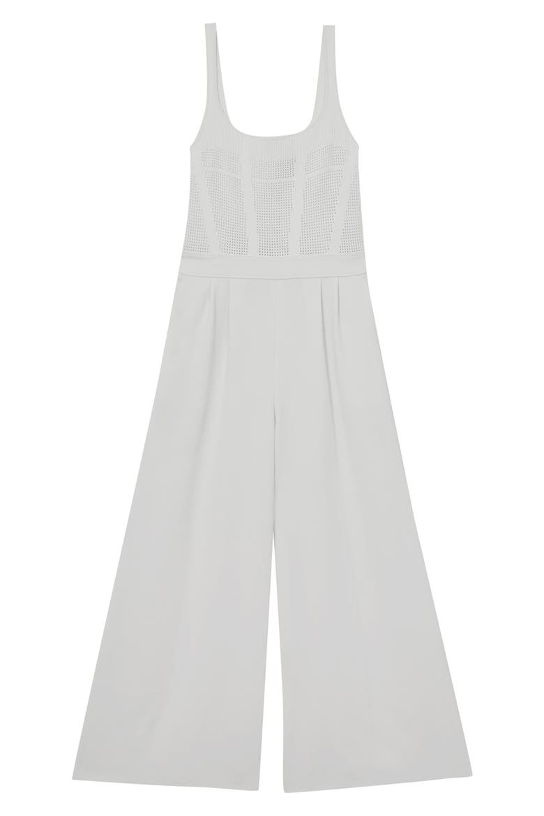 Carla Sleeveless Wide Leg Jumpsuit, Alternate, color, IVORY