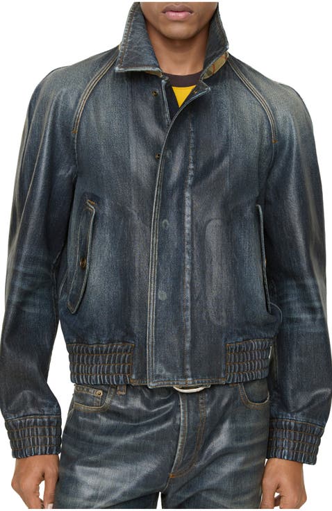 Coated Denim Jacket