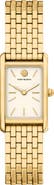Tory Burch The Eleanor Slim Tank Bracelet Watch, 20mm x 34mm