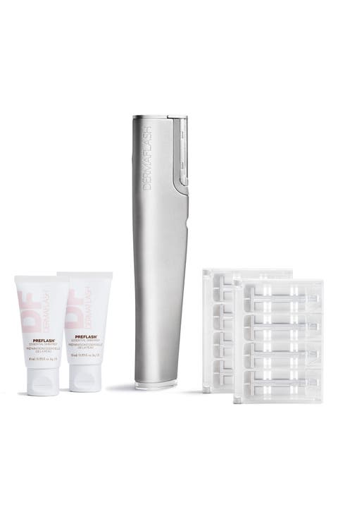 LUXE+ Sonic Dermaplaning + Peach Fuzz Removal Complete Anti-Aging Exfoliation Set (Nordstrom Exclusive) $199 Value