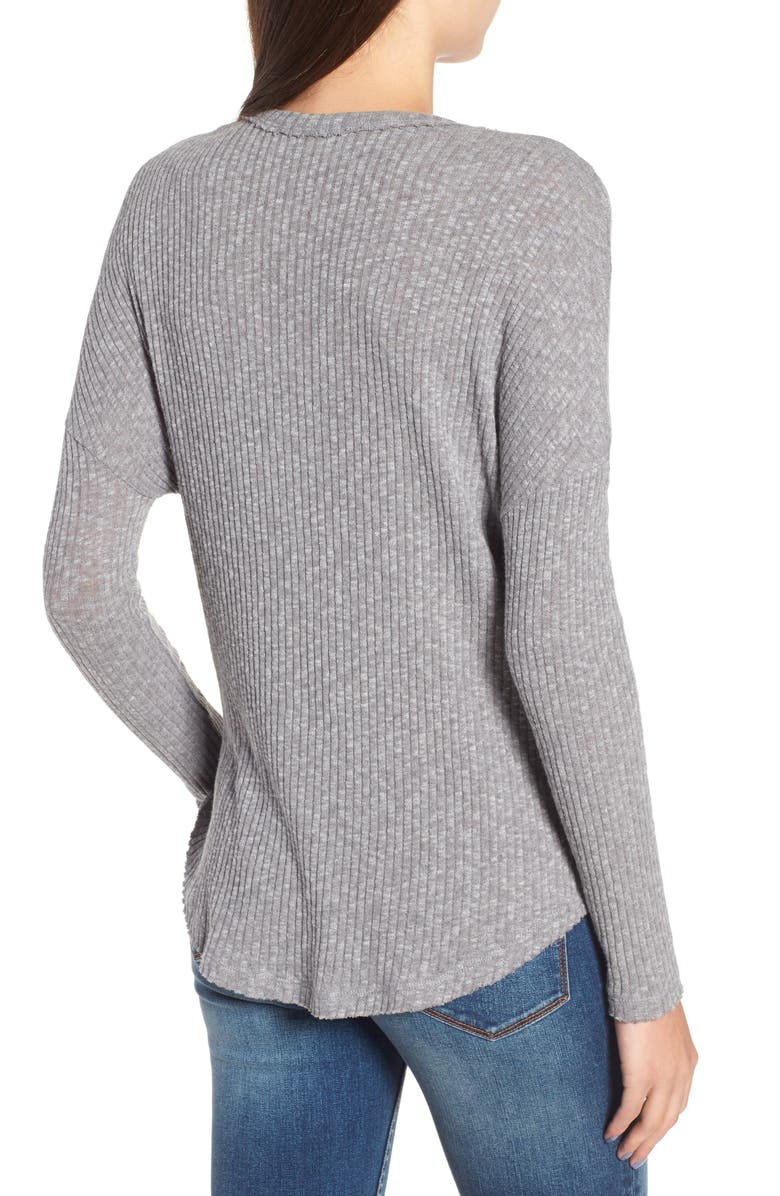 BP. Ribbed Cardigan, Alternate, color,