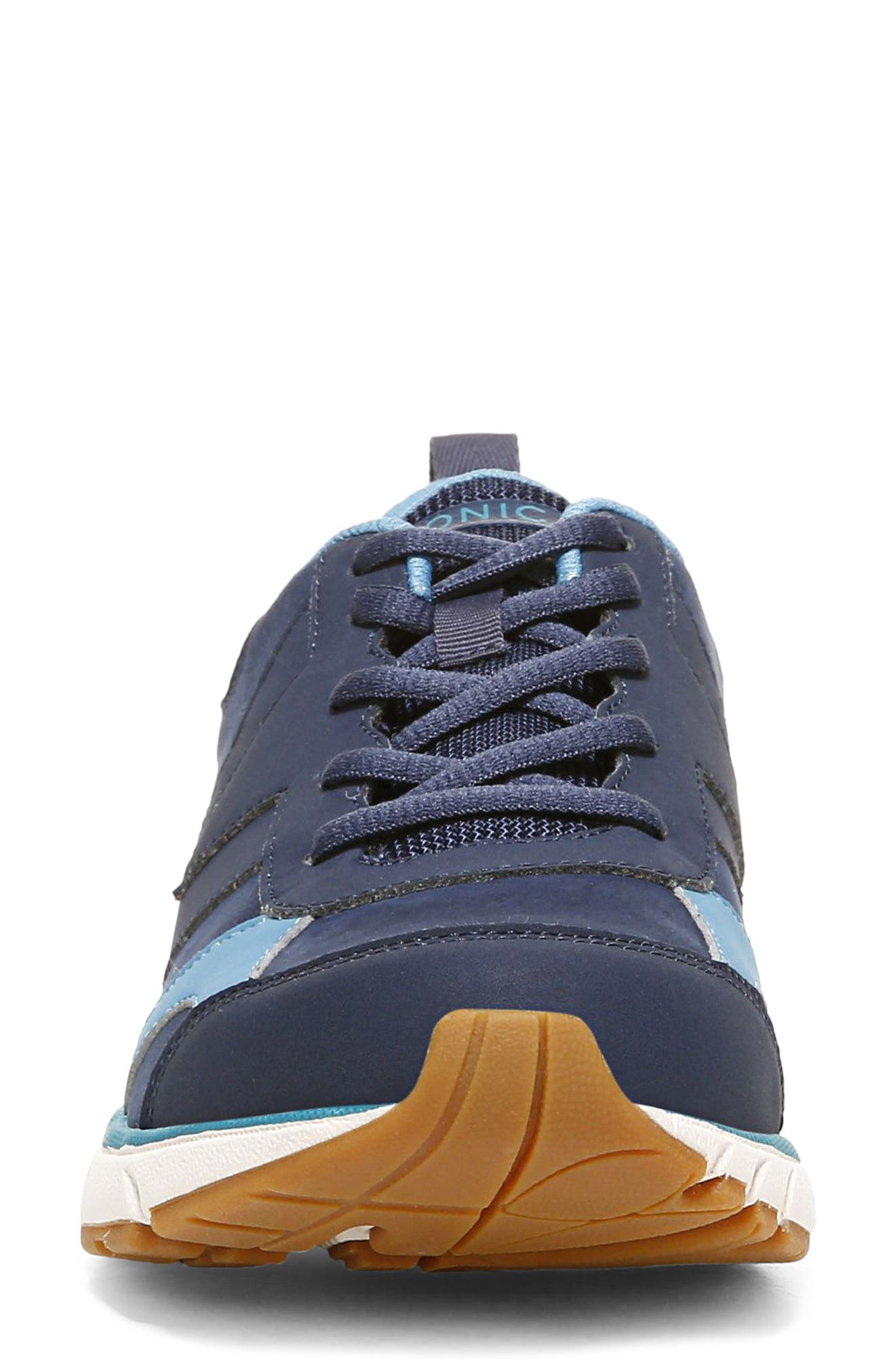 Zanny Waterproof Sneaker, Alternate, color, NAVY