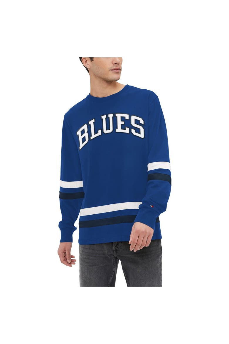 Men's Tommy Hilfiger Blue St. Louis Blues Nolan Long Sleeve T-Shirt, Main, color, Blue