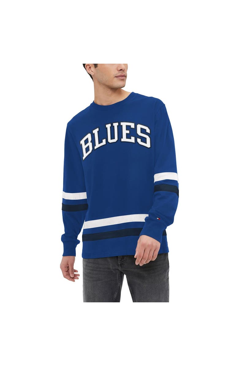 Tommy Hilfiger Men's Tommy Hilfiger Blue St. Louis Blues Nolan Long Sleeve T-Shirt, Main, color, Blue