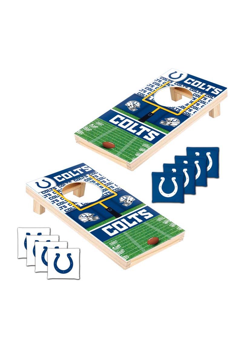 Indianapolis Colts NFL Tabletop Cornhole, Alternate, color, Multicolor