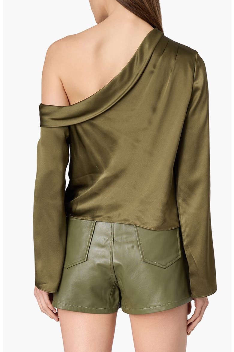 Celeste Asymmetrical Silk Top, Alternate, color, CAMOUFLAGE