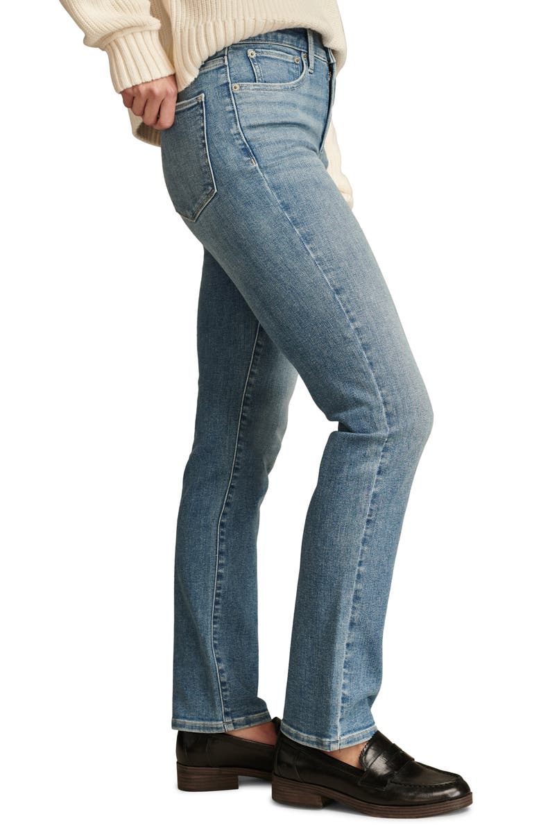 Lucky Brand Zoe Straight Leg Jeans, Alternate, color, Stardom