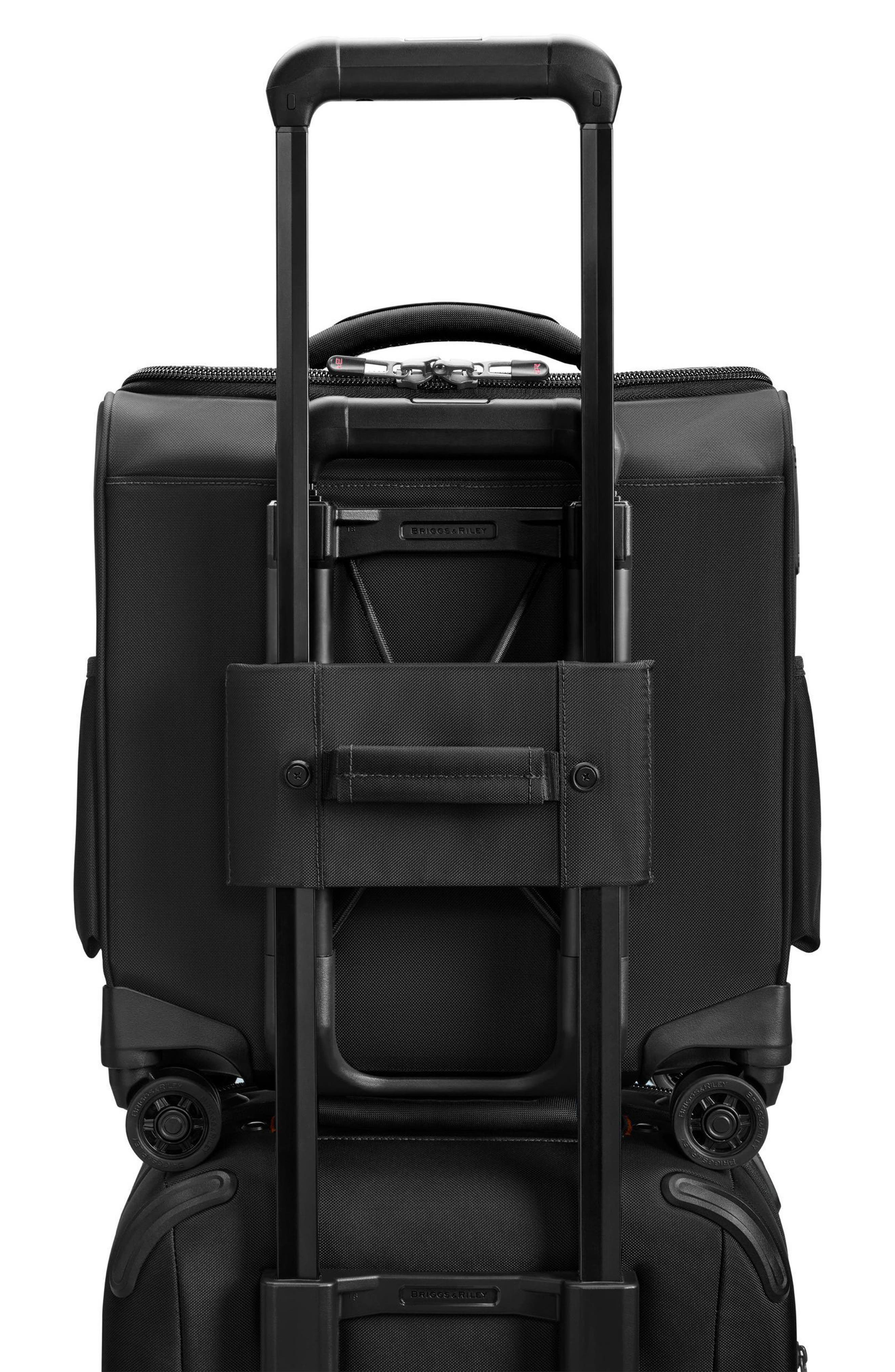 Briggs & Riley ZDX Cabin Spinner Suitcase, Alternate, color, Black