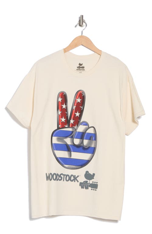 Philcos Woodstock Peace Usa Cotton Graphic T-shirt