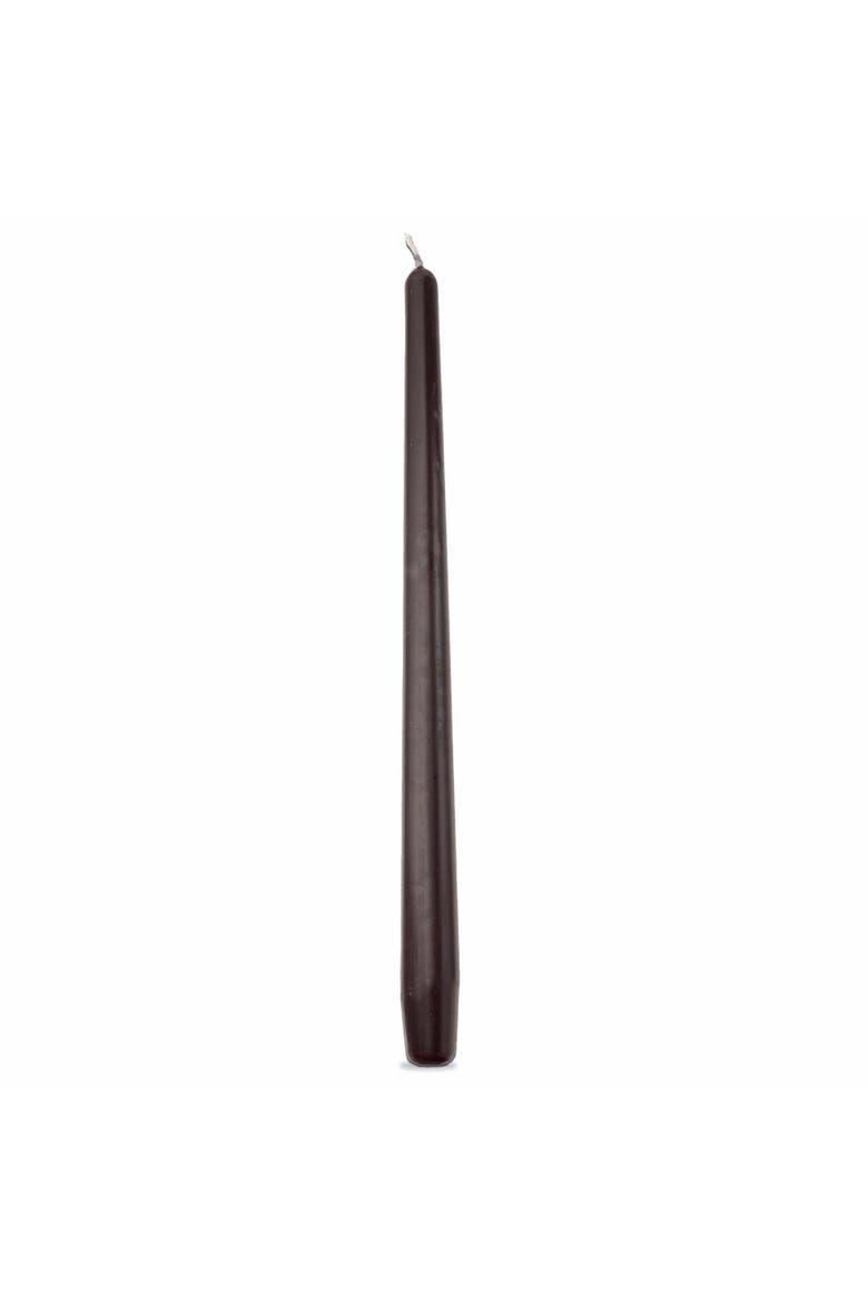 Color Studio Black Taper Candles Set of 4 Unscented, Alternate, color, Black