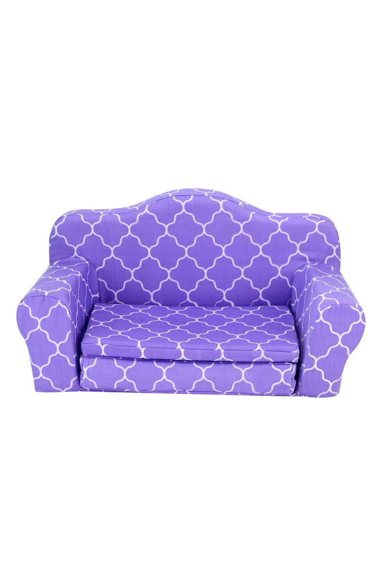 Teamson Kids Sophia's Doll Couch, Main, color, Purple