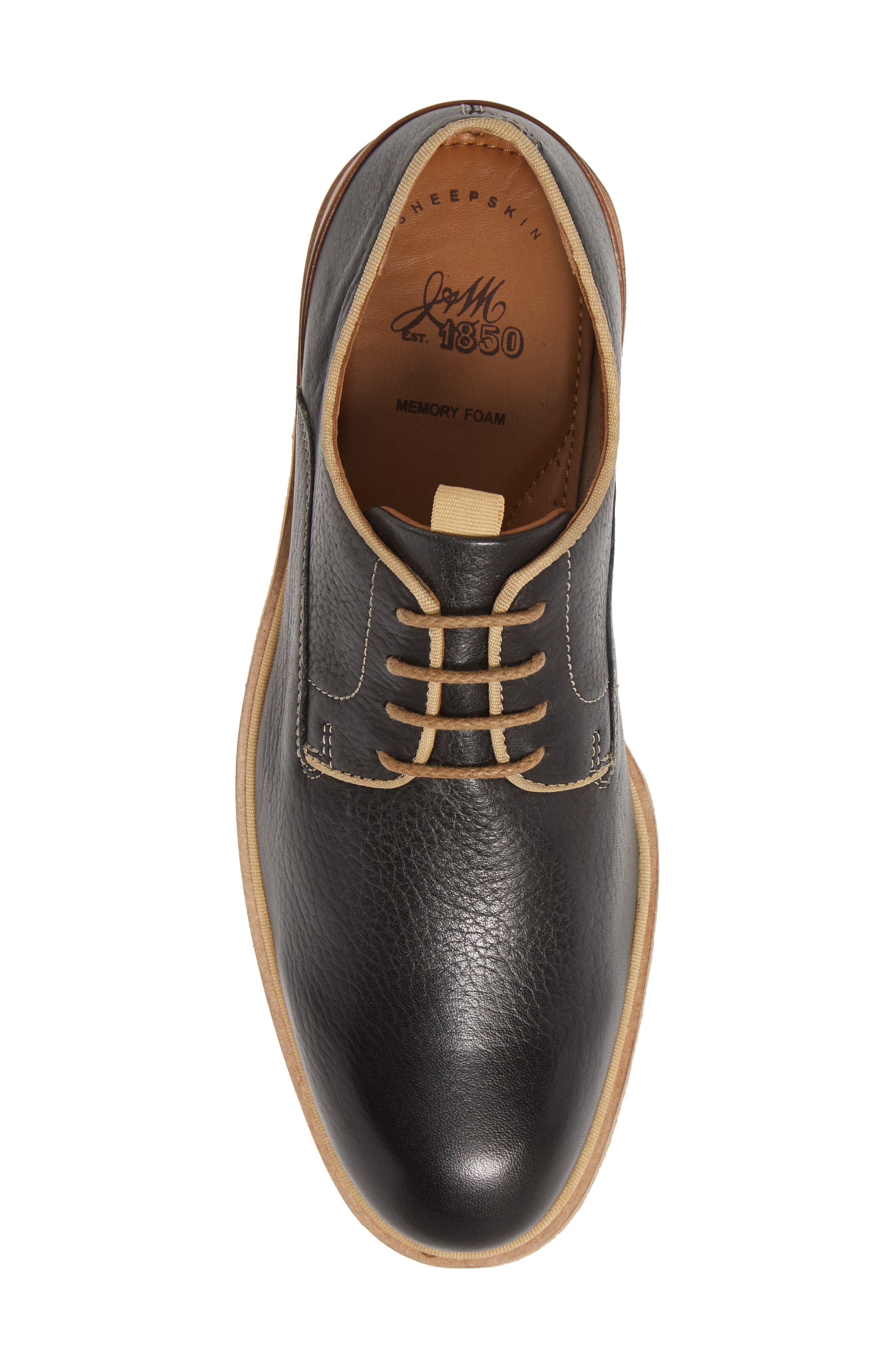 Johnston & Murphy J&M 1850 Wagner Plain Toe Derby, Alternate, color, 