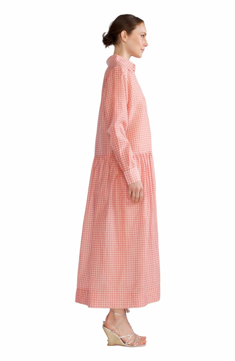 Cynthia Rowley Geneva Silk Cotton Shirt Dress, Alternate, color, 