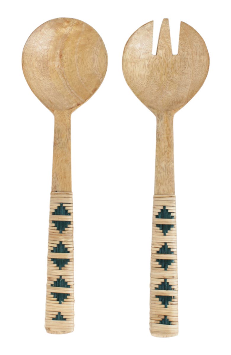 Creative Women Geo Mango Wood Servers, Main, color,
