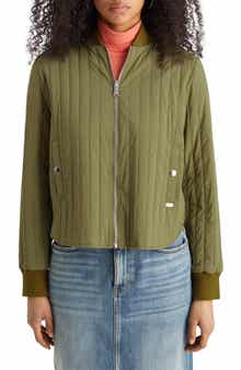 Scotch & Soda Reversible Quilted Bomber Jacket