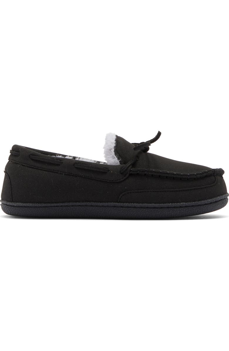 NORDSTROM RACK Dutton Faux Shearling Indoor/Outdoor Slipper, Alternate, color, Black