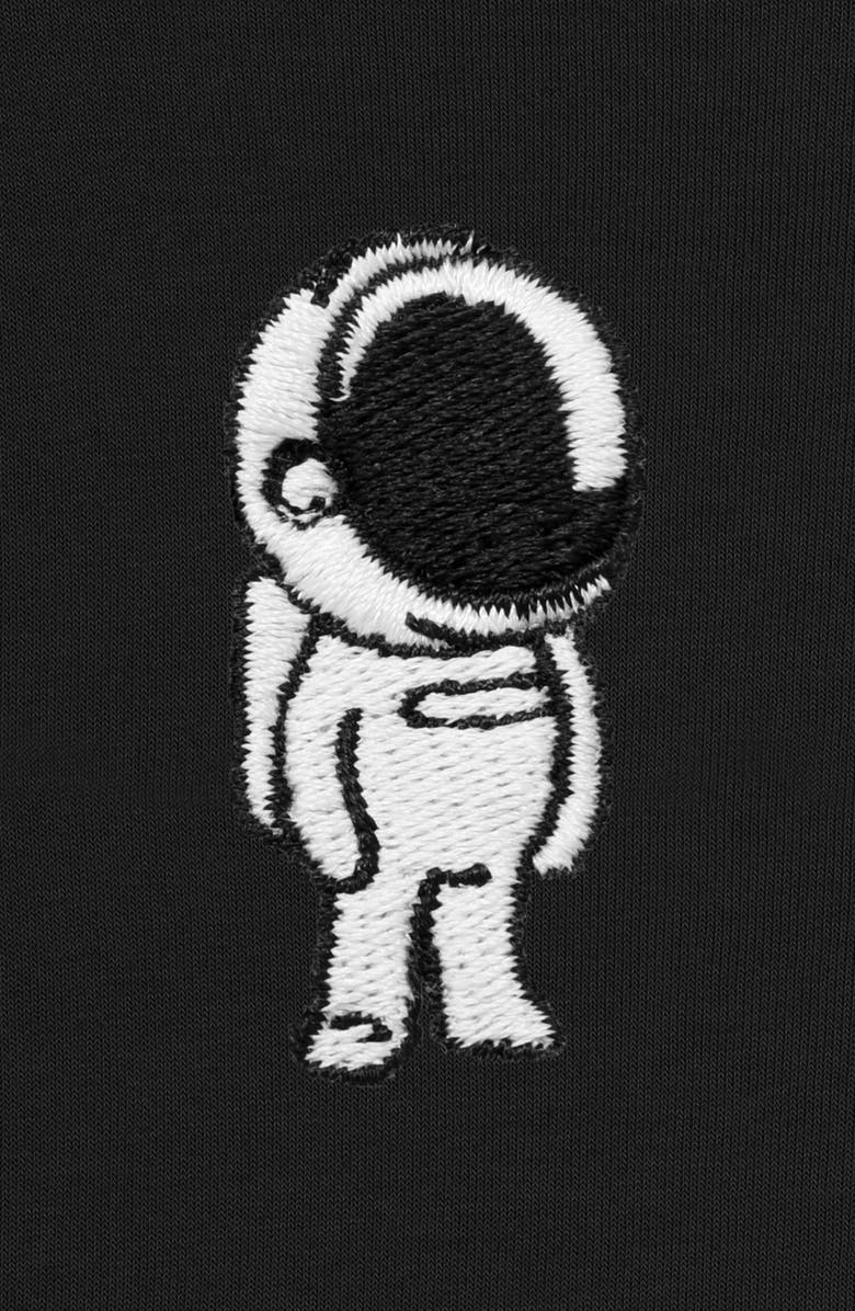 Dalix Astronaut Fleece Sweatshirt, Alternate, color, Black