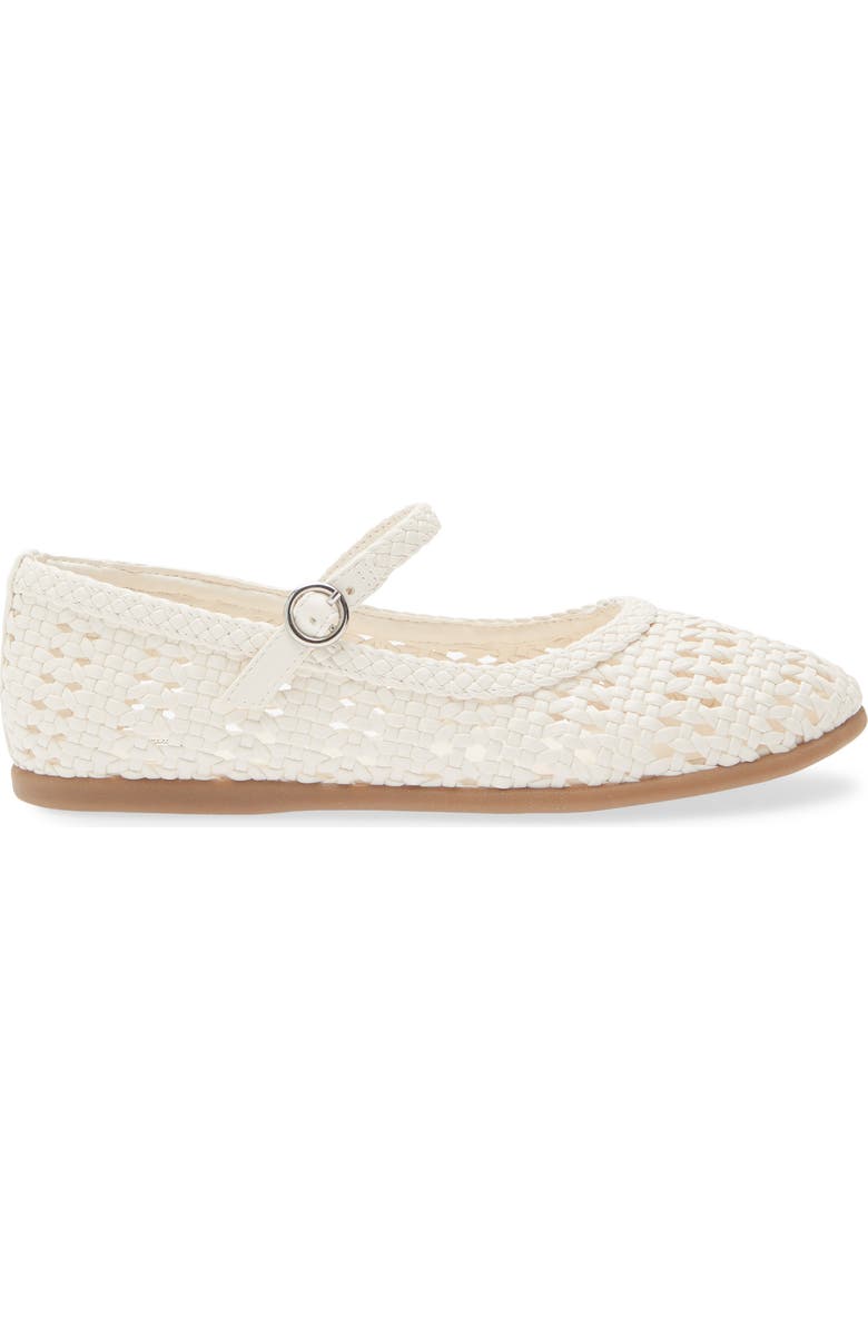 NORDSTROM RACK Kids' Mary Jane Flat, Alternate, color, Ivory